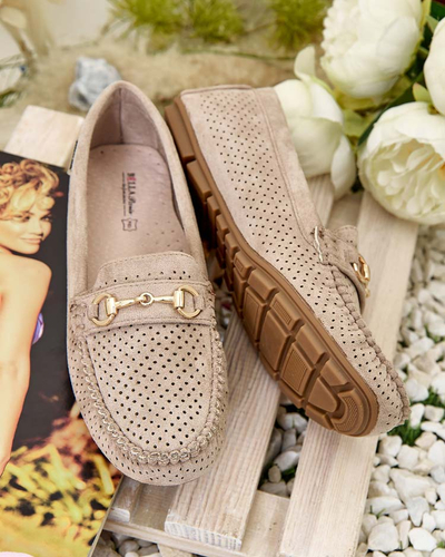 Royalfashion Mocasini de damă traforați Mill
