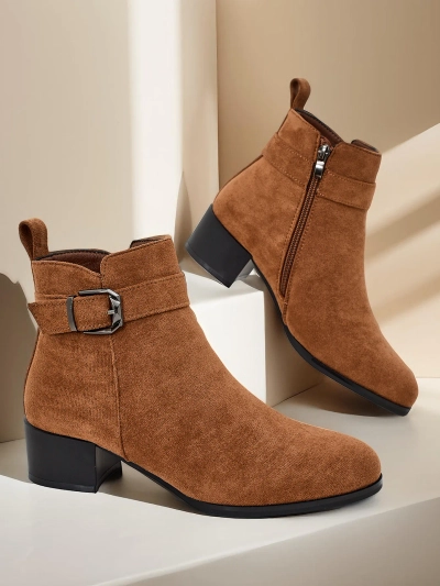 Bocanci cu glezna pentru femei Royalfashion Tomil