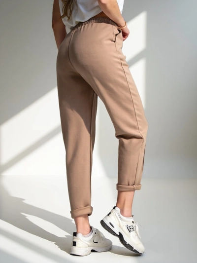 Pantaloni drepti pentru femei Royalfashion din viscoză
