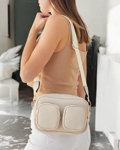 Royalfashion Geantă mică pentru femei din eco-piele cu buzunare