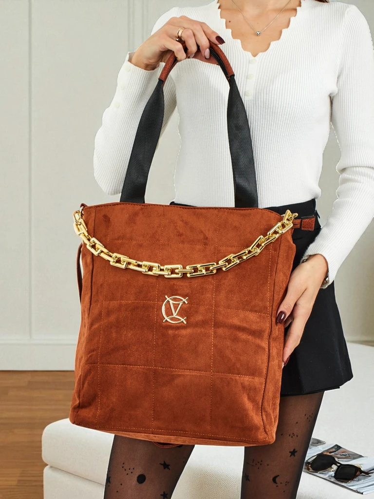 Geantă de damă shopper eco piele întoarsă Twilight Life