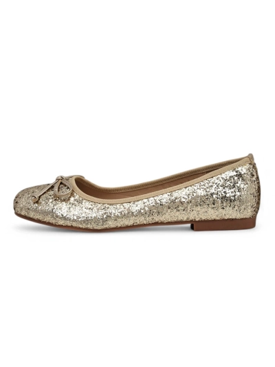 Pantofi balet pentru femei Royalfashion cu sclipici și o fundiță Aramie