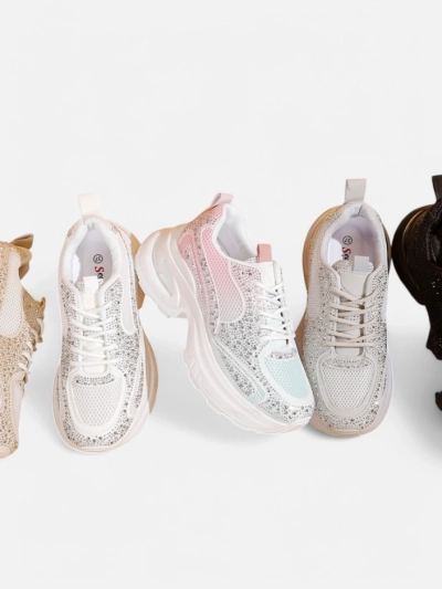 Adidași sport pentru femei Royalfashion cu cristale Bloss
