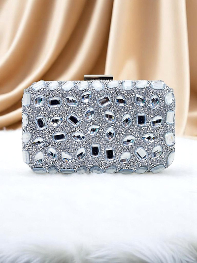 Royalfashion Geantă-plic pentru femei Crystal Glam