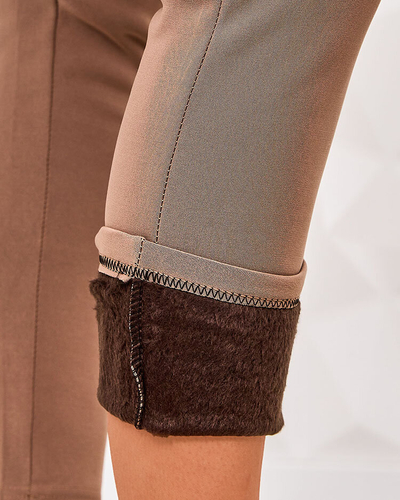 Royalfashion Pantaloni teggings izolați pentru femei