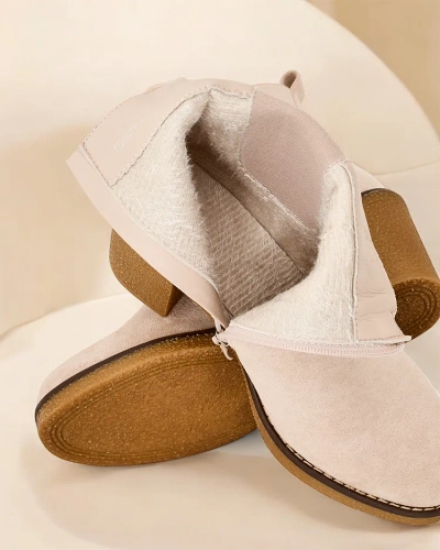 Cizme de damă din Eco-sueda Royalfashion pe postul Bregianka