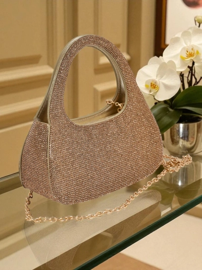 Royalfashion Kabatowa torebka damska z cyrkóniami Myra Quill