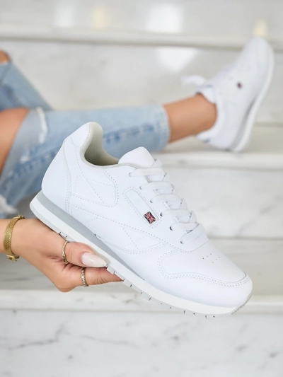 Sneaker Atelier Bianca - Pantofi Clasici Albi de Damă