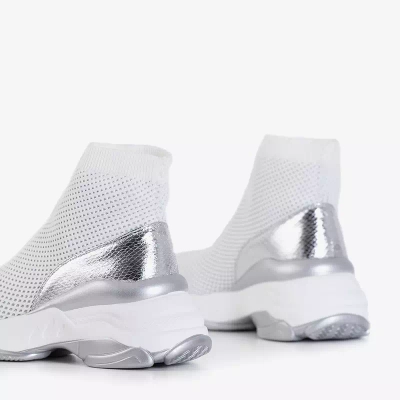 OUTLET Pantofi sport albi de la Lupin - Incaltaminte