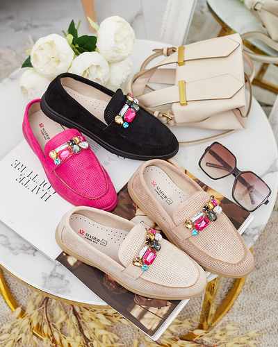 Royalfashion Mocasini de damă traforați Mettele