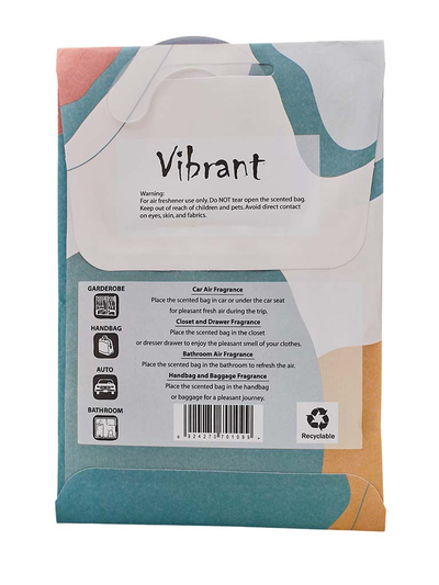 Substanțe parfumate pentru mașini, genți, dulapuri și băi Vibrant