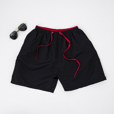 Pantaloni scurți bărbați negri - Îmbrăcăminte