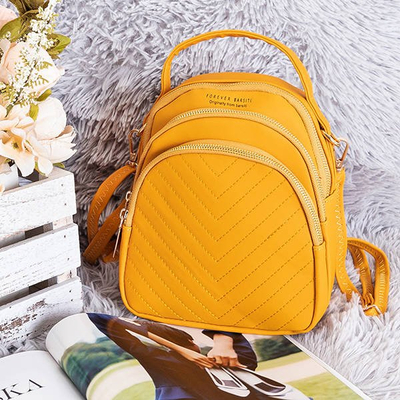 Geantă de mână roz pentru femei rucsac a'la - Genți de mână