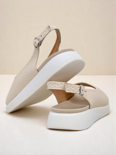 Royalfashion Sandal di hende muher cu suela mas diki Riva