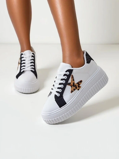 Royalfashion Sneakerii sportivi cu platformă pentru femei Elin
