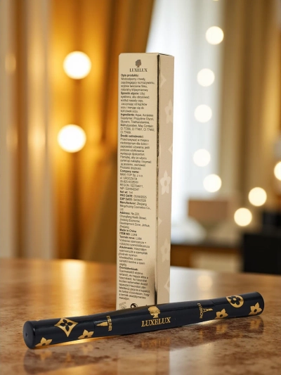 Luxelux Eyeliner și creion pentru sprâncene 2 în 1