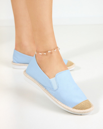 OUTLET Espadrile de dama albastru deschis Joll - Incaltaminte