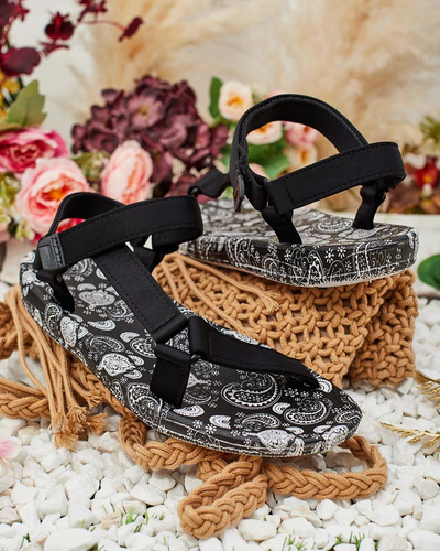 Royalfashion Sandale sport cu talpă plată pentru femei