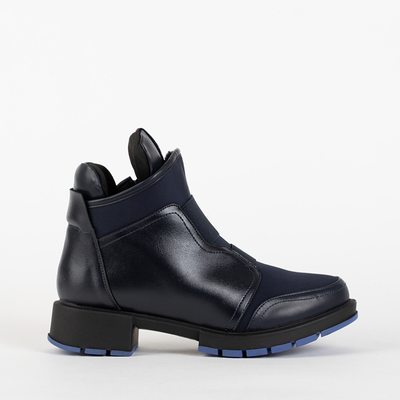 Cizme izolate pentru femei albastru marin Iryda - Încălțăminte