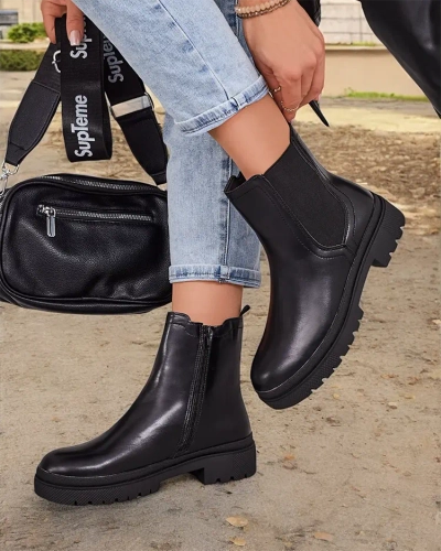 Royalfashion Cizme Dovivas din piele eko pentru femei
