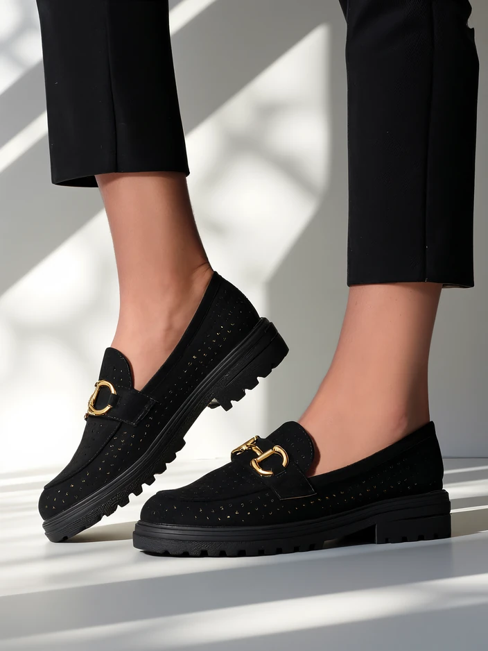 Royalfashion Mocasini perforați pentru femei Besio