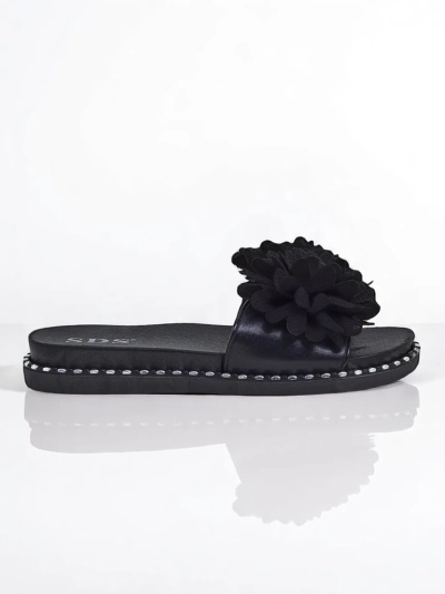 Royalfashion Ženske papuče sa ravnim đonom Flower Blide