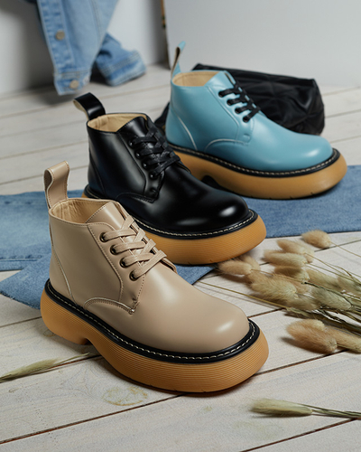 Cizme de damă în bej Tarraf- Footwear