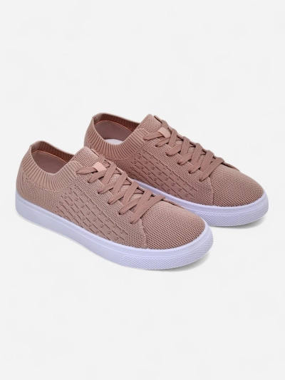 Sneakers de damă Royalfashion Calista Rosa - pantofi roz pentru primăvară și vară