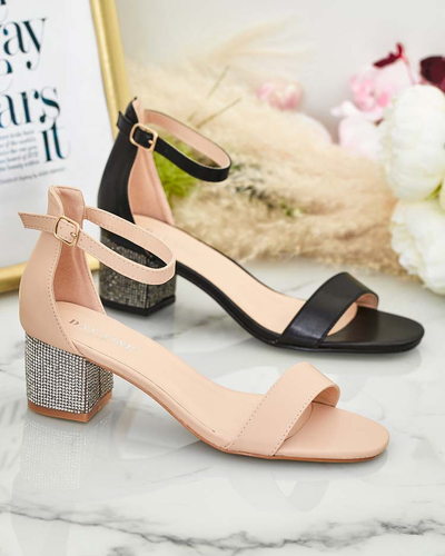 Royalfashion Sandale Zeye Stiletto pentru femei