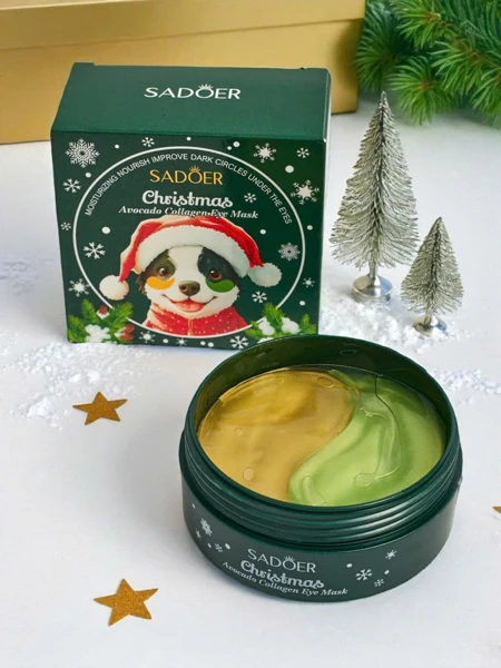 Sadoer Avocado - petice cu colagen pentru ochi - nutritive