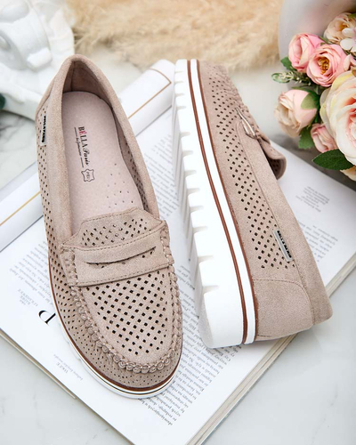Royalfashion Mocasini de damă Openwork Leteller