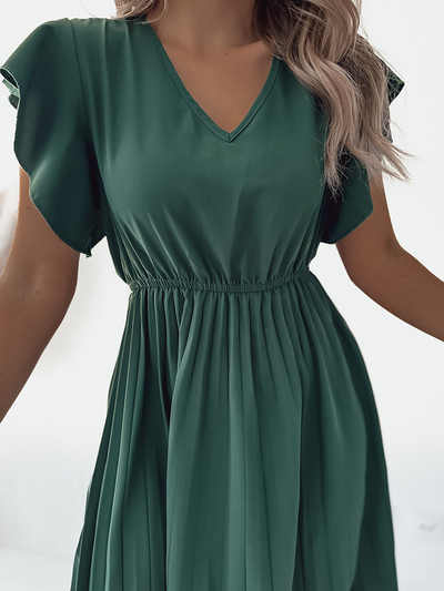 Royalfashion Rochie midi plisată de damă