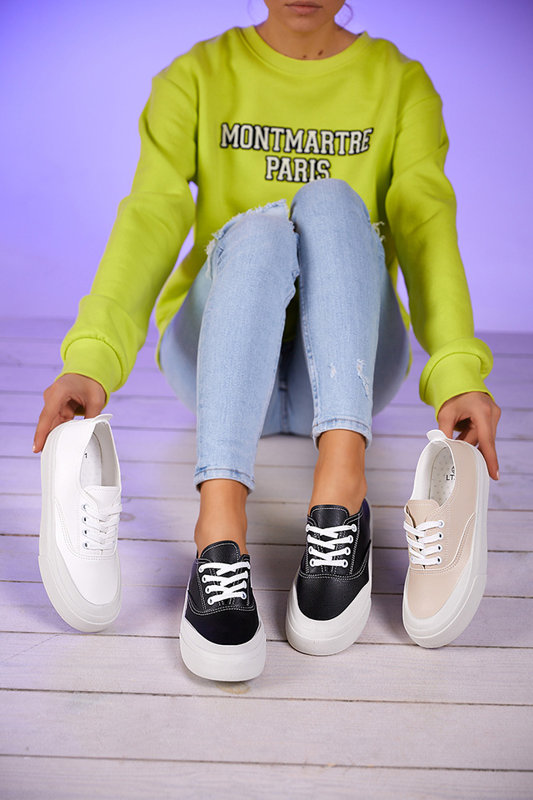 OUTLET Tenisi negri dama Lorino - Incaltaminte