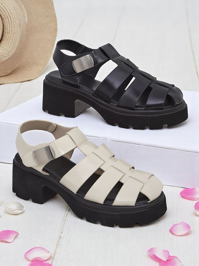 Sandale Royalfashion pentru femei, stil Roman Bratz