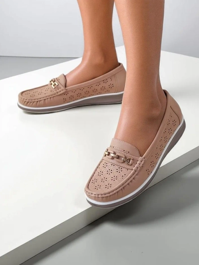 Royalfashion mocasini perforați pentru femei Cerro