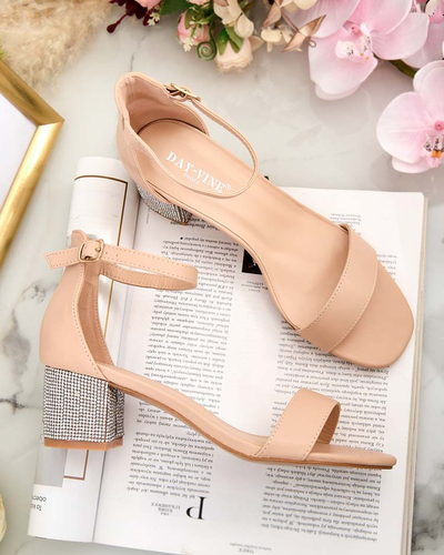 Royalfashion Sandale Zeye Stiletto pentru femei