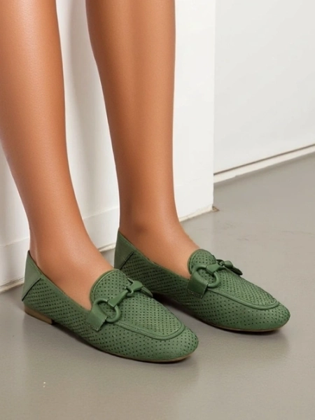 Royalfashion Loafers perforate pentru femei Laamba