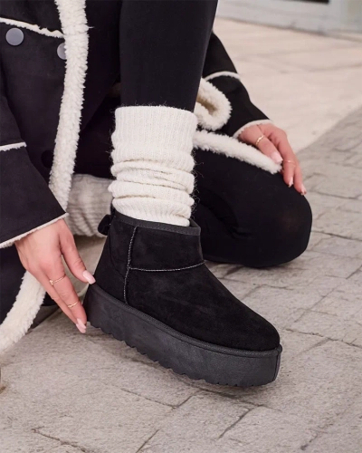 Royalfashion Ghete scurte de zapada pentru femei Alalla