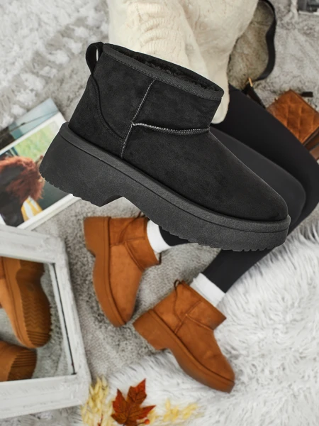 Botine scurte de damă tip ghete de zăpadă Liorah