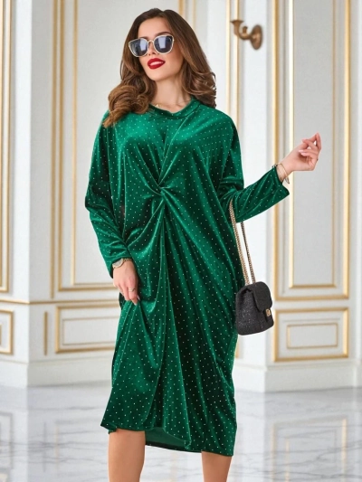 Rochia Royalfashion pentru femei cu volan