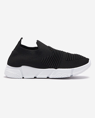 Pantofi sport slip-on de damă de culoare neagră Kollug- Footwear