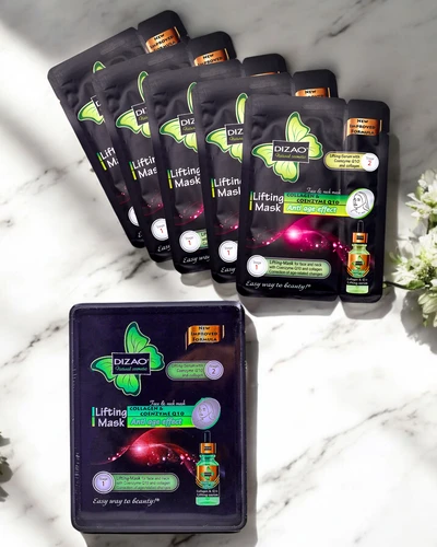 DIZAO - Set de ser și masca cu coenzima Q10 și colagen 6g+36g x 10buc