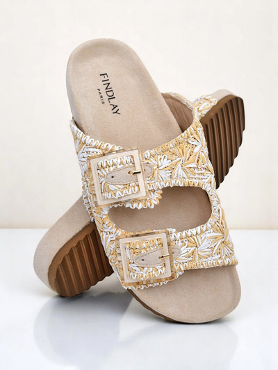 Royalfashion Sandale dama cu catarame Samorra