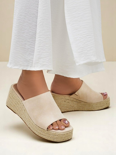 Royalfashion Sandale cu platformă pentru femei Erli Erli