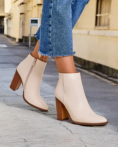 Ghete de damă Royalfashion pe un toc stiletto Toemi