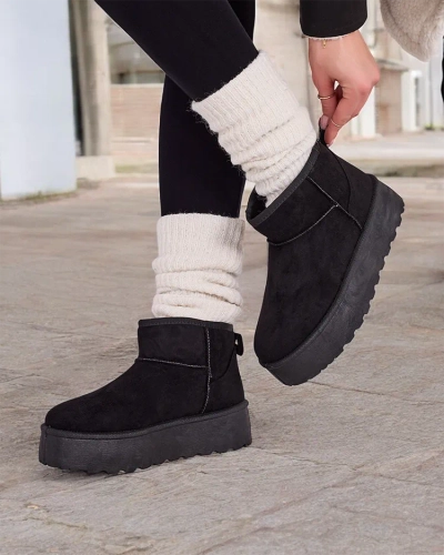 Royalfashion Ghete scurte de zapada pentru femei Alalla