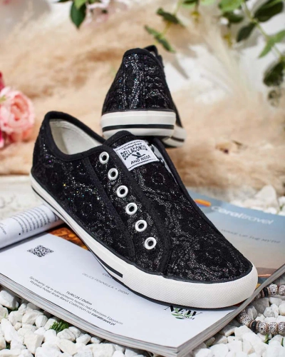 Royalfashion Adidași Imilla Brocart pentru femei