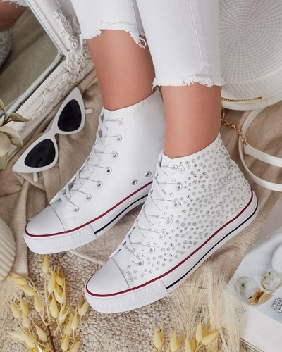 Royalfashion Adidași cu paiete pentru femei Shis
