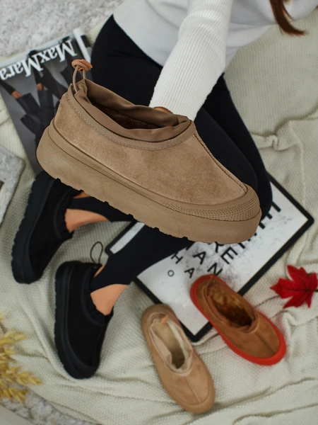 Botine scurte de damă tip snowboots Velisee