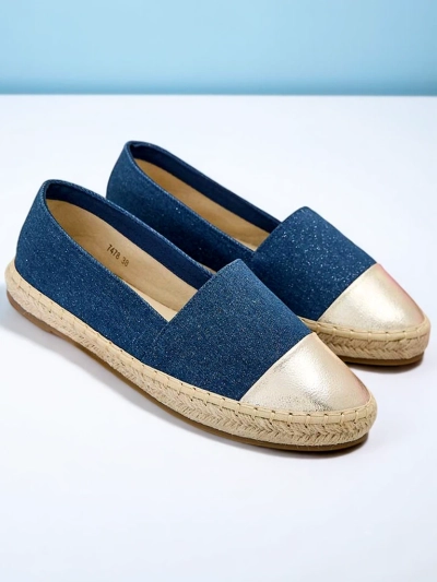 Royalfashion Espadrile de damă a'la denim Anerta
